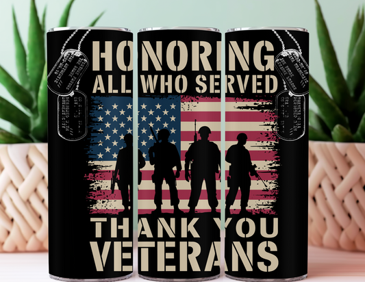 Memorial Day - 20oz Tumbler
