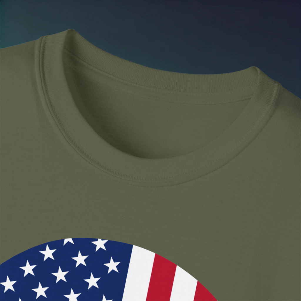 Retired – New Management Military Green T-shirt | JulianPrints